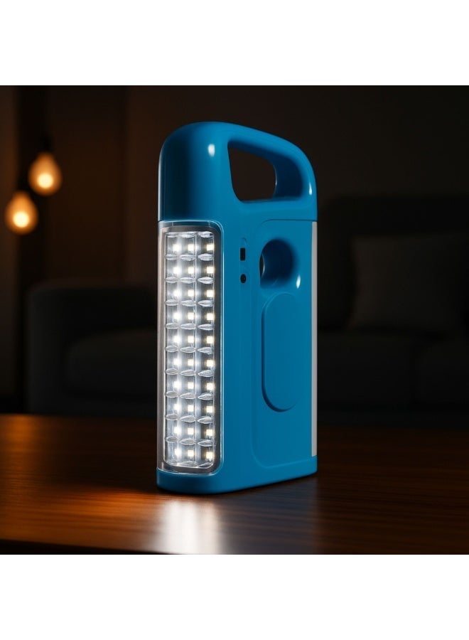 أوجيرا فانوس طوارئ LED قابل لإعادة الشحن موديل OG1501EL مع لوح شمسي، يحتوي على 33 مصباح LED من نوع SMD، مع خاصية بنك طاقة (Power Bank). - Image 4